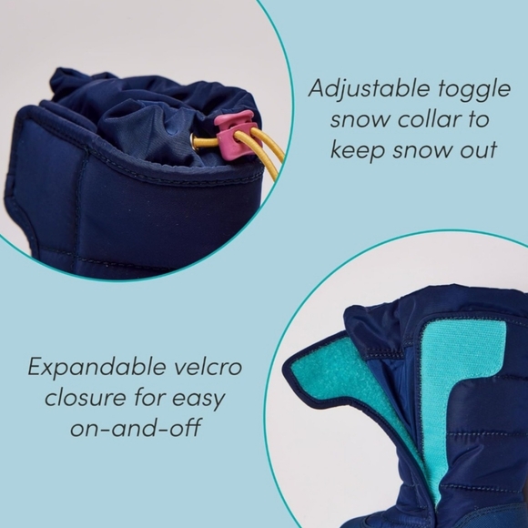 NIB- Waterproof, 200g 3M Thinsulate Lining, Adjustable Toggle Snow Collar. 6T - Picture 9 of 12